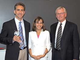 Waitz FAA award presentation