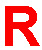 R