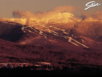 Stowe mountain view