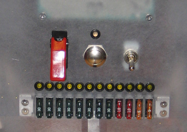 The control panel.