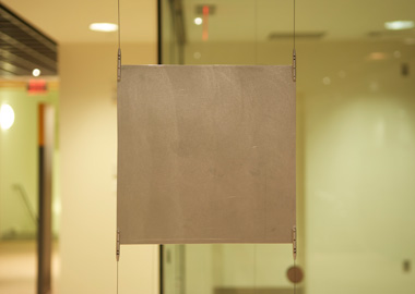 Back of hanging image