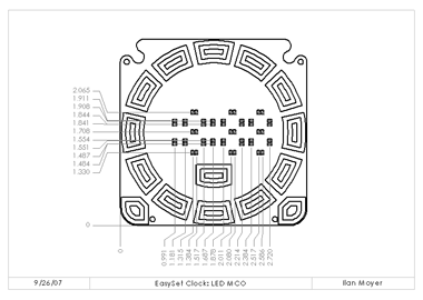 LED Mechanical Control Outline.