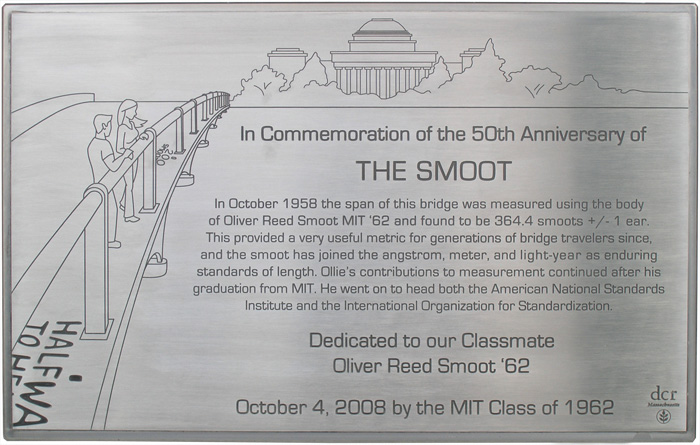 Titanium Smoot Plaque