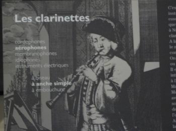 the clarinet