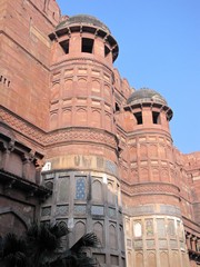 Agra571_AgraFort_Walls