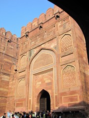 Agra585_AgraFort_Walls