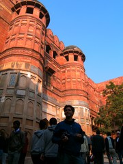 Agra595_AgraFort_Walls