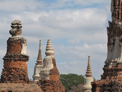 Ayutthaya400_WatMahathat_Prangs