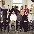 Pres Reif w/Masdar Students