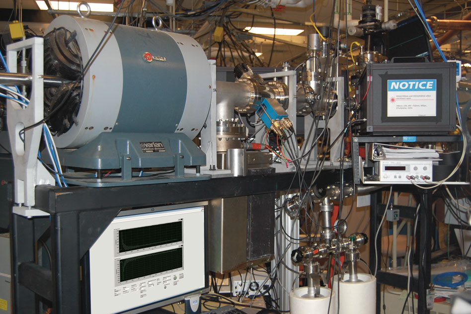 ion beamline to measure radiation damage