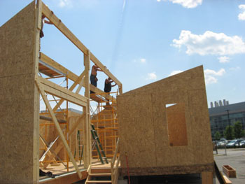 House Construction - Roofing