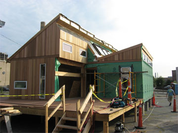 House Construction - Siding