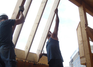 House Construction - Skylight